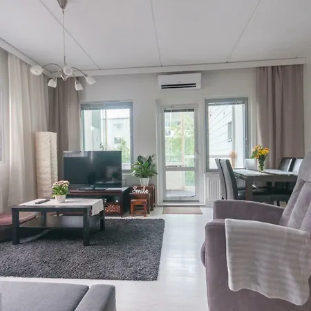 Air-Conditioned Apartment With Sauna Turku