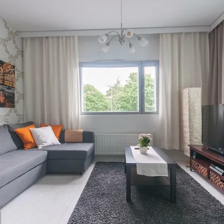 Air-Conditioned Apartment With Sauna Daire Turku